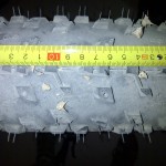 Sample of thorns in a ghetto-tubeless fat tyre rig.