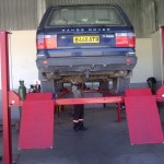 Range Rover On The Ramps
