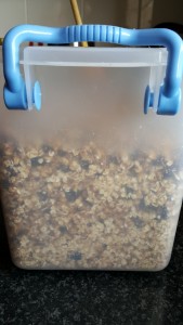 Well mixed muesli.