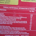 Jungle Oats' nutritional information.