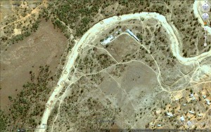 Wellpoints in the riverbed at Metsimotlhaba - 2002