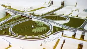 Francistown Spaghetti Junction - 3D Render