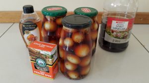 Pickled onion things.