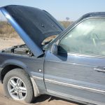 Range Rover P38 boiling over after sand abuse.