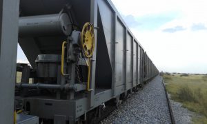 Botswana Railways' air brake tank and actuator cylinder details