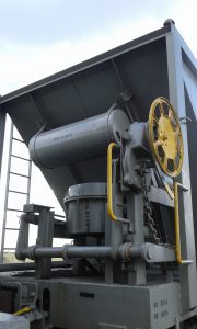 Botswana Railways' air brake tank and actuator cylinder details