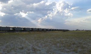 Coal train at Botswana Ash, Sowa Pan